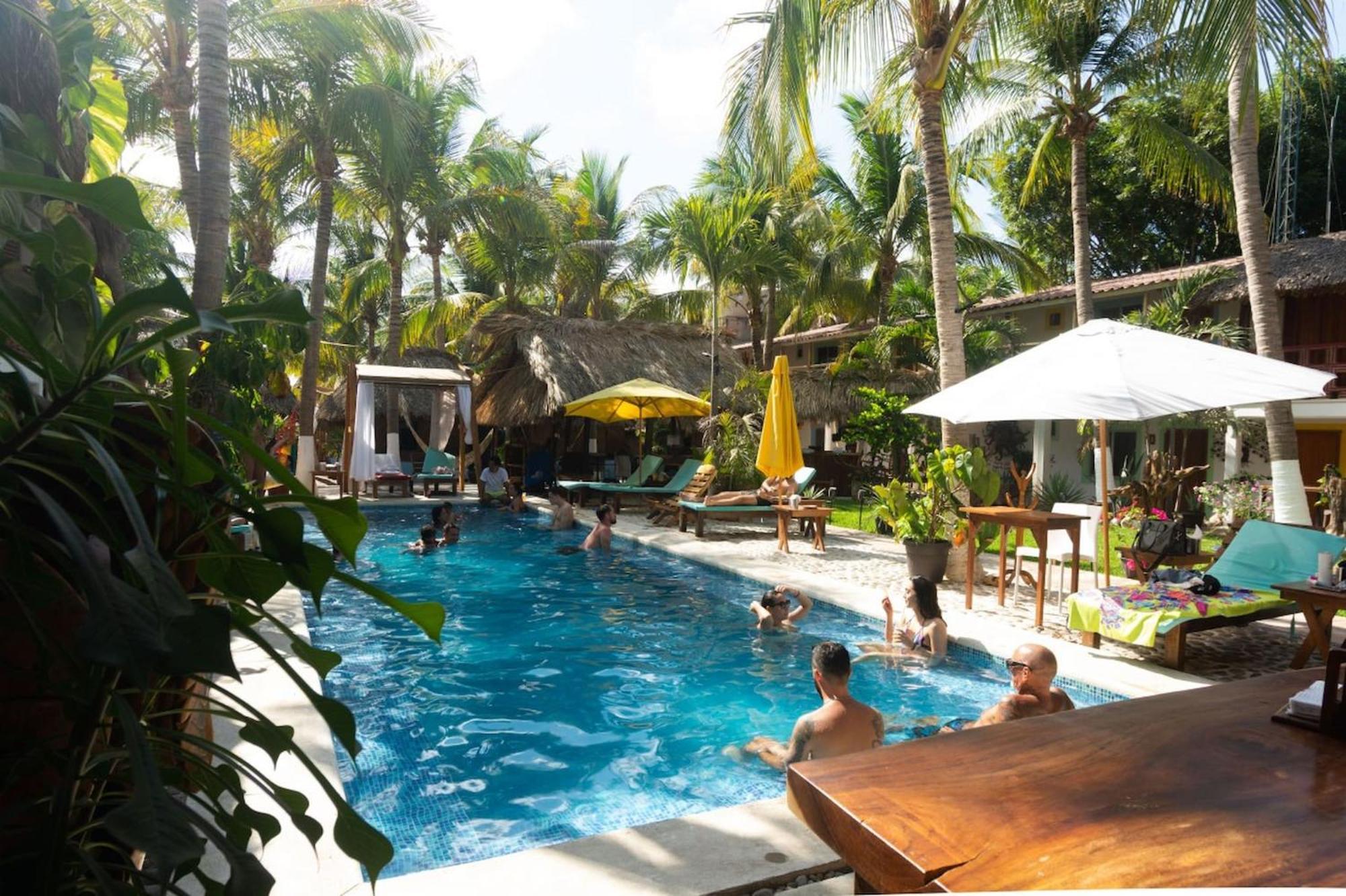 Frida Paradise Beach Hotel - Punta Zicatela Brisas de Zicatela ภายนอก รูปภาพ