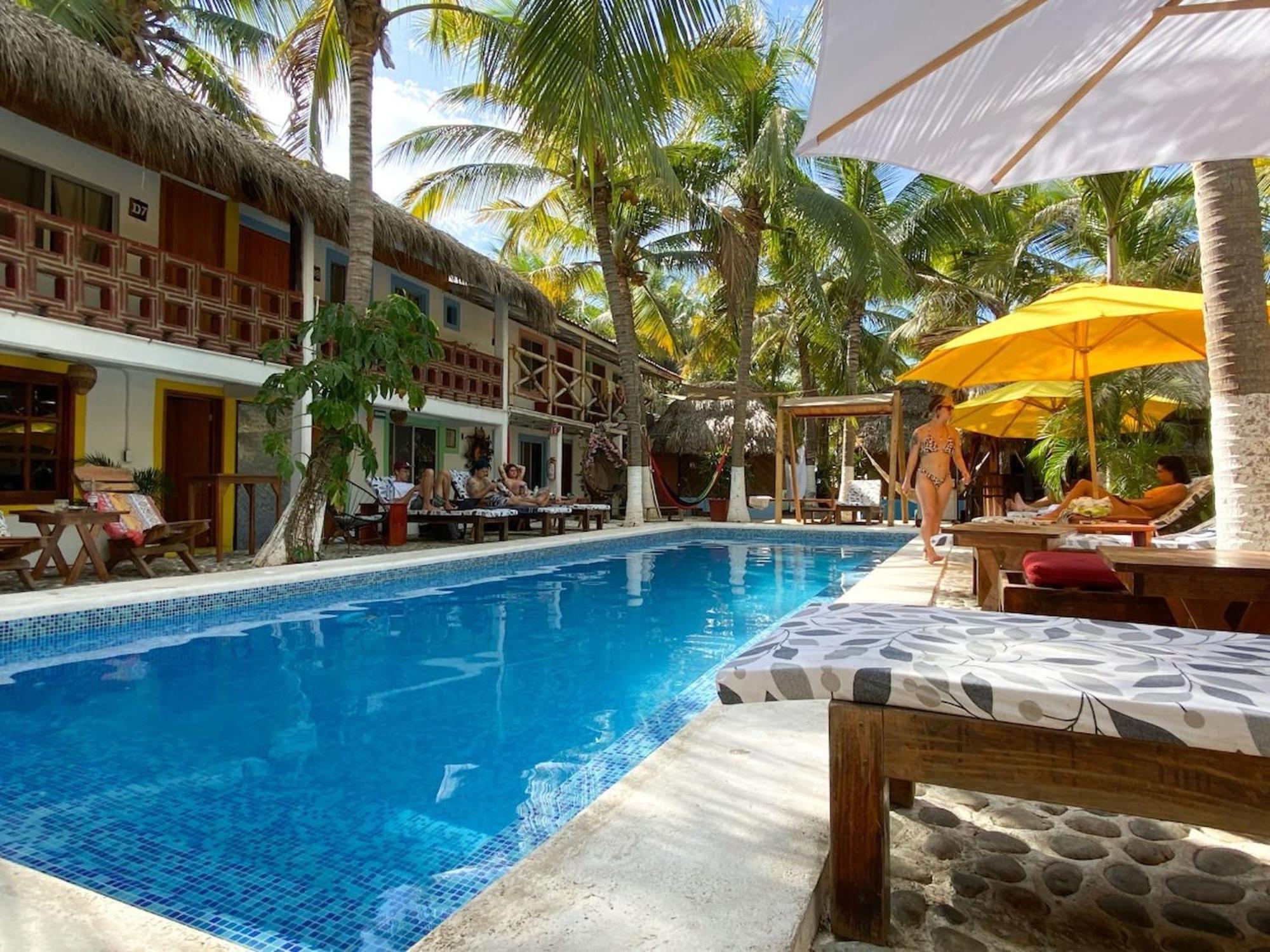 Frida Paradise Beach Hotel - Punta Zicatela Brisas de Zicatela ภายนอก รูปภาพ